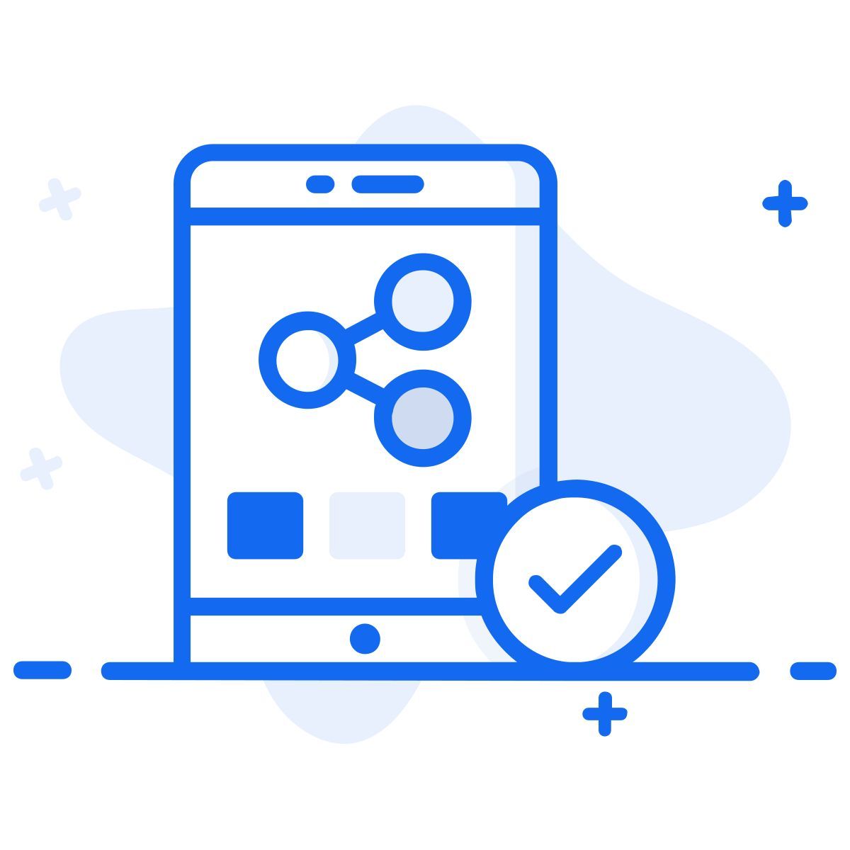 移动共享应用程序 icon