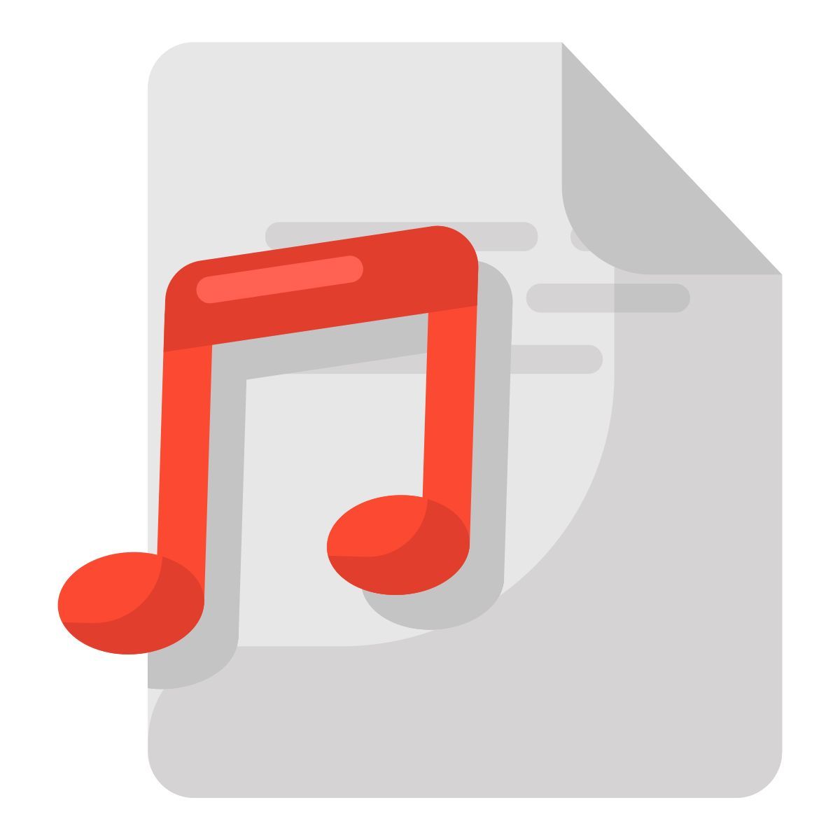 music file icon