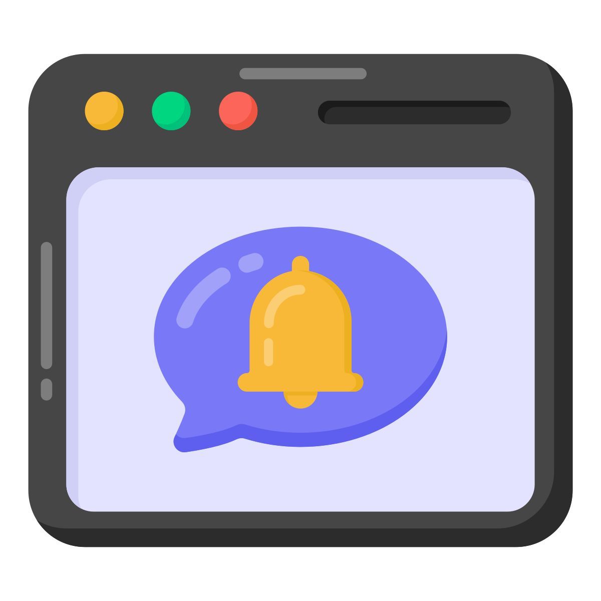 notification bell icon