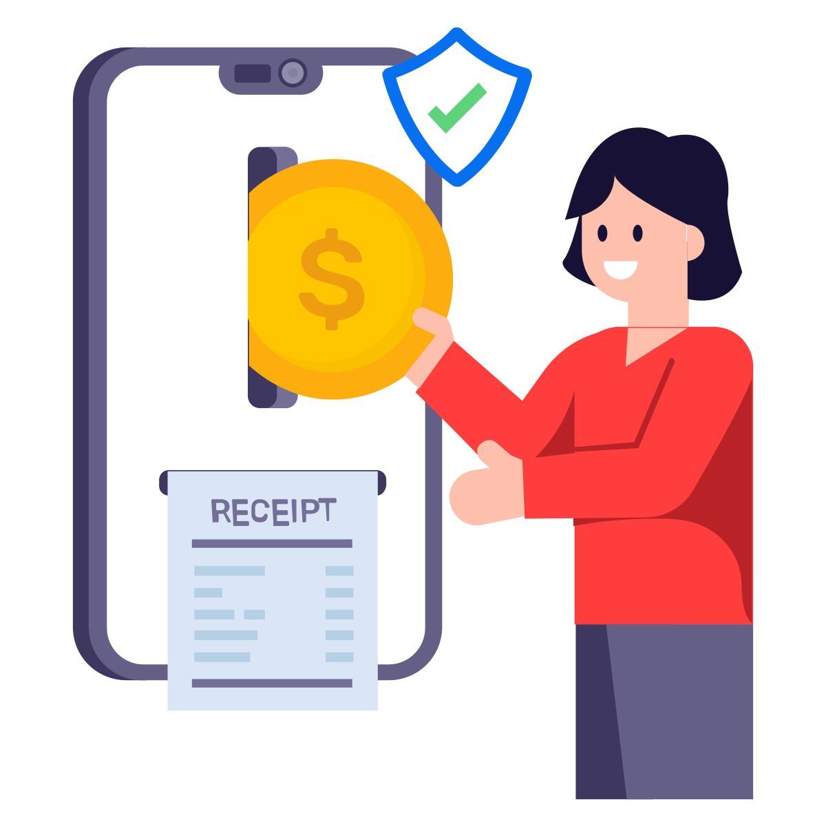 payment receipt icon
