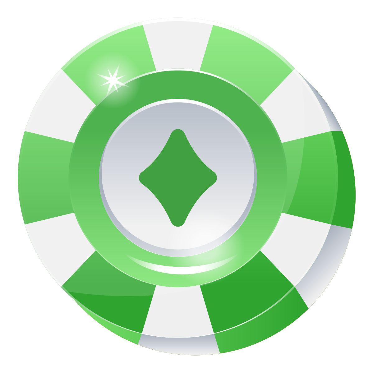 ficha de póquer icon