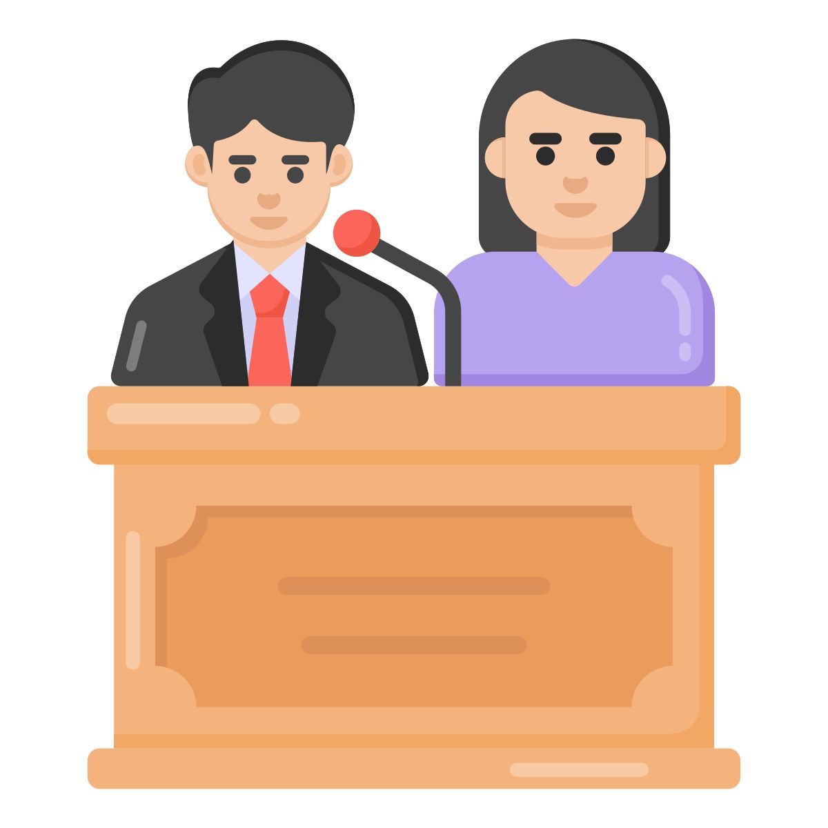 parlare in pubblico icon