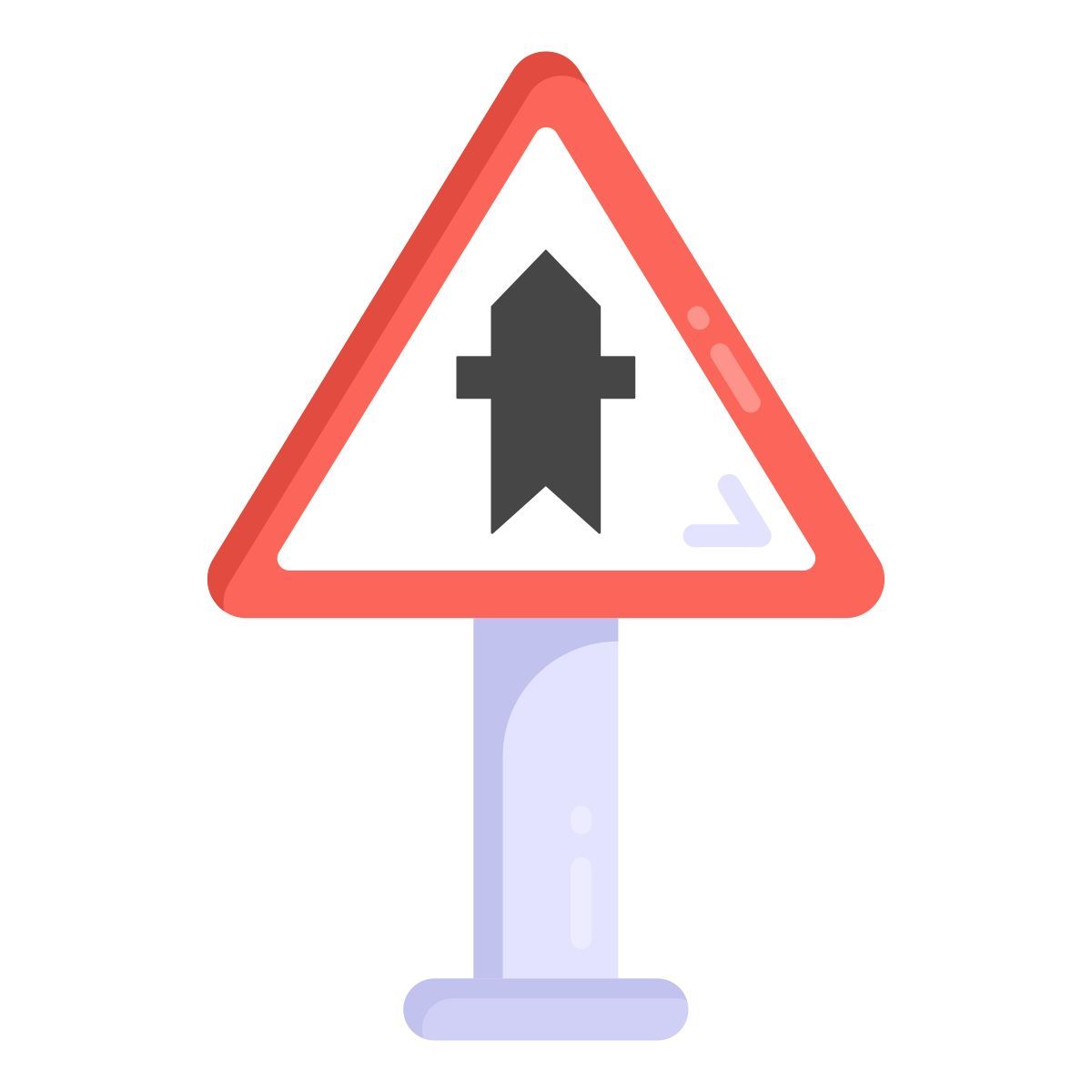 road sign icon