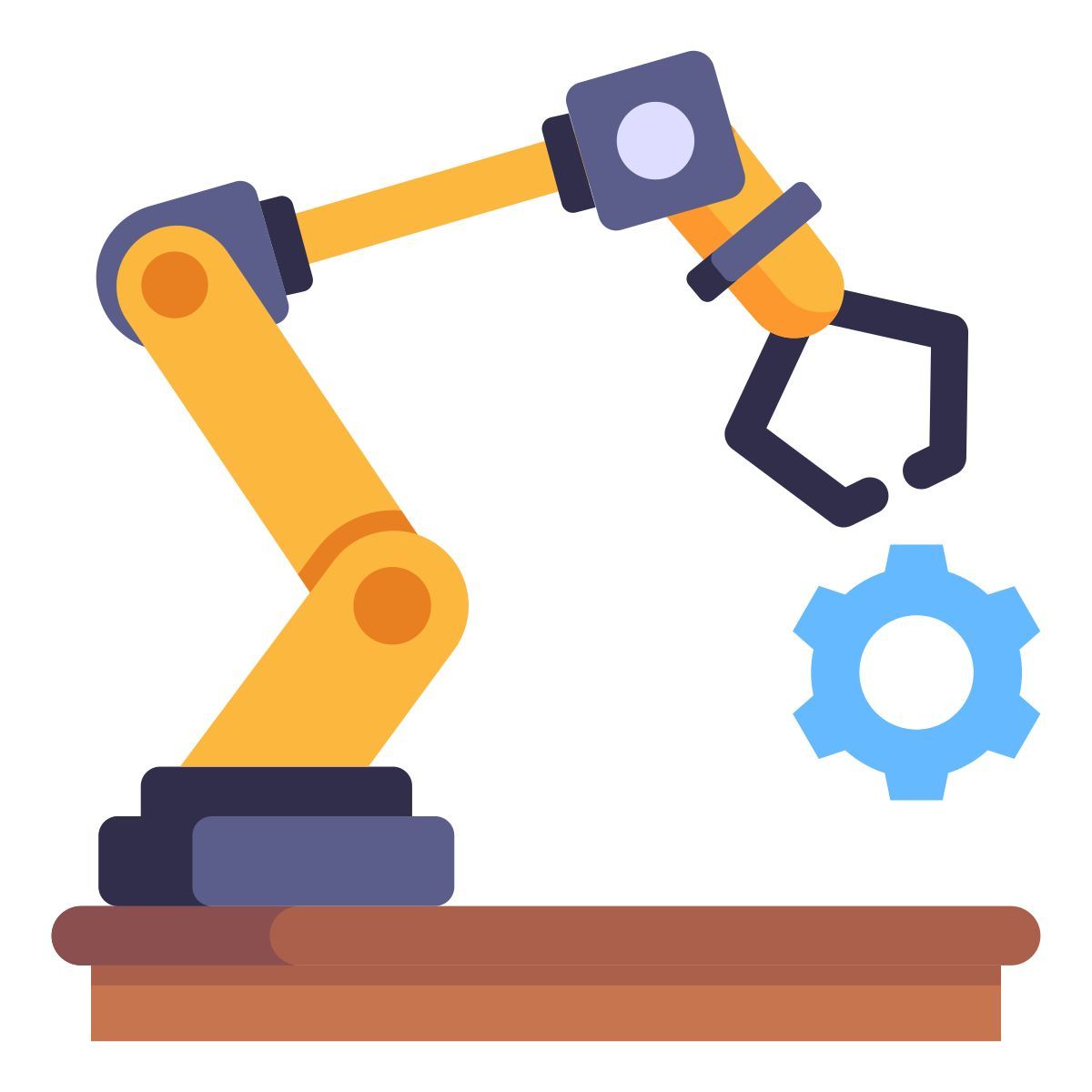 robotic arm icon