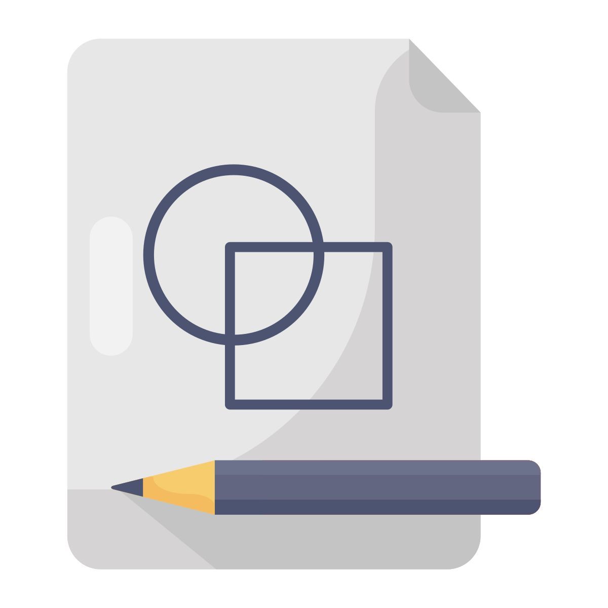 papier à croquis icon