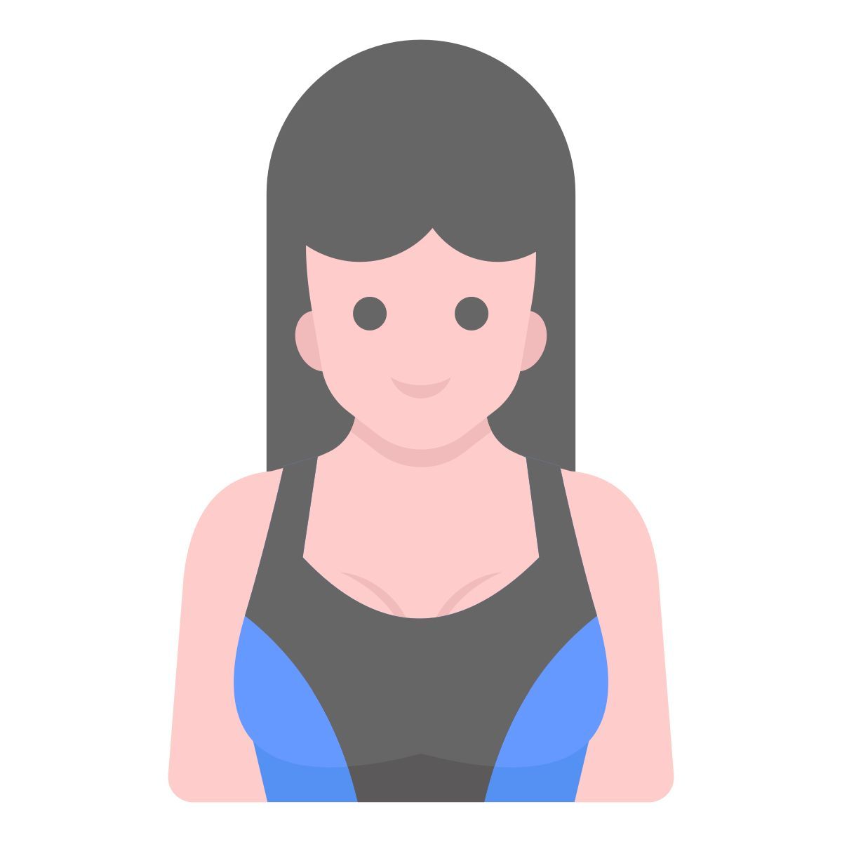 sporty girl icon