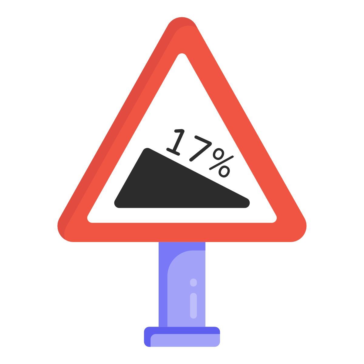 steep descent icon