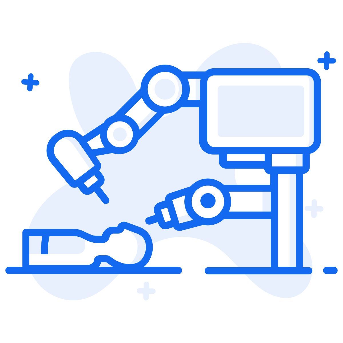 chirurgischer roboter icon