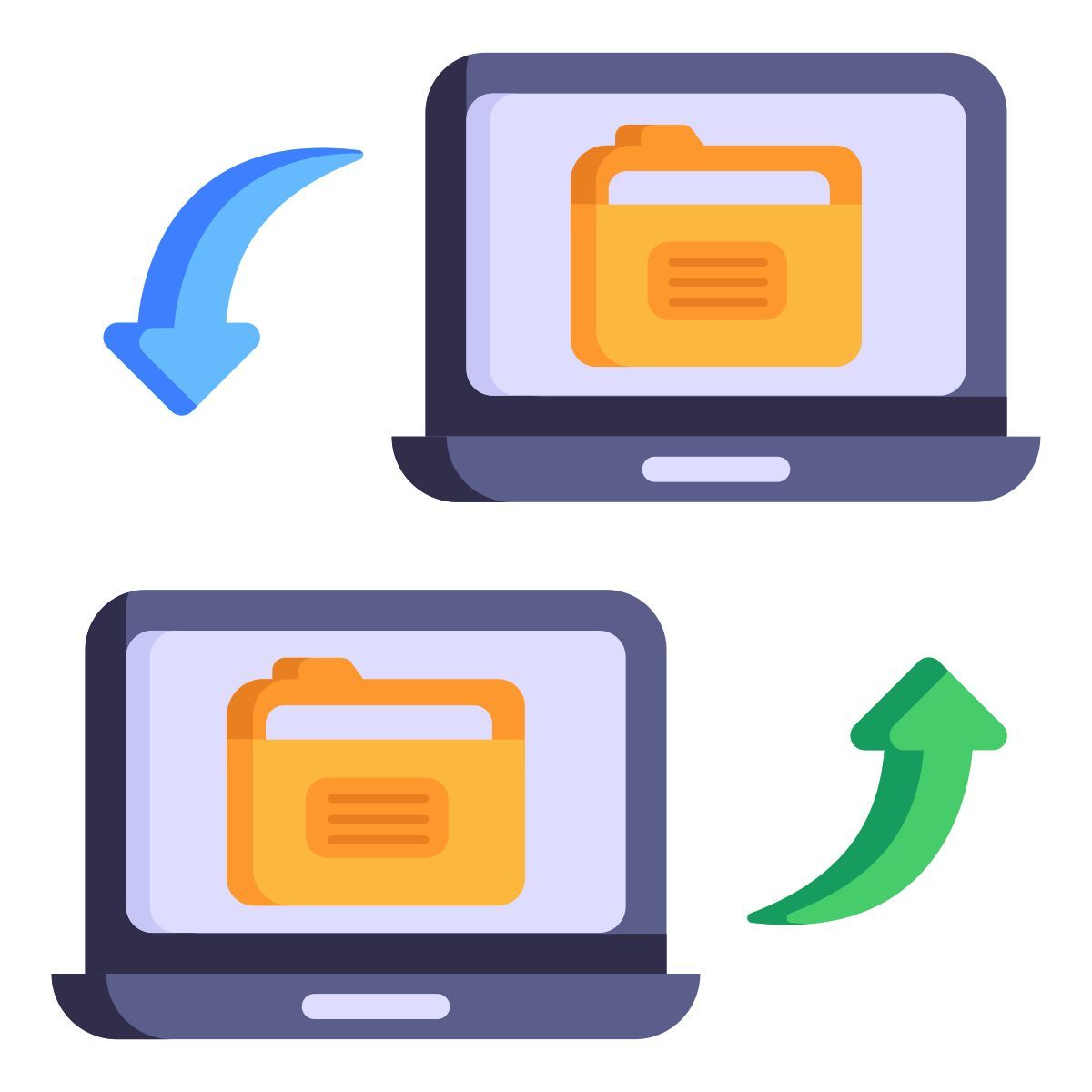 daten übertragen icon