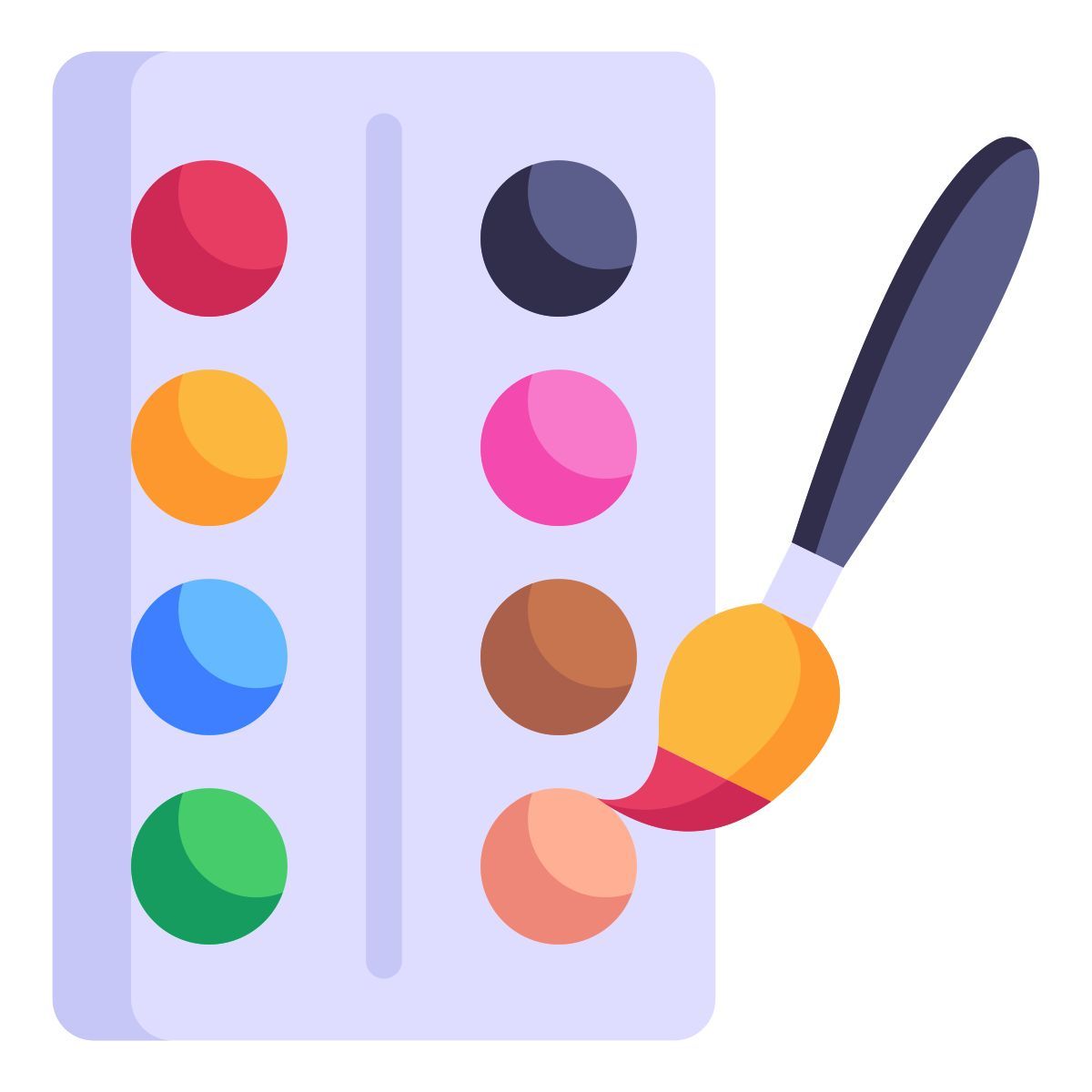 watercolor icon