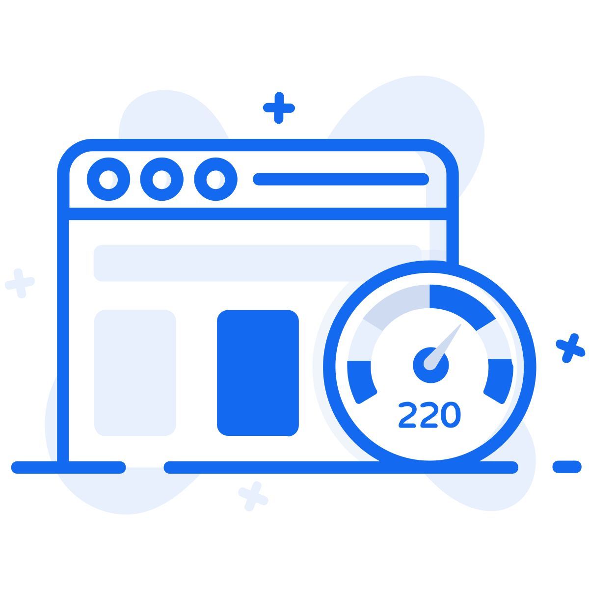 vitesse du web icon