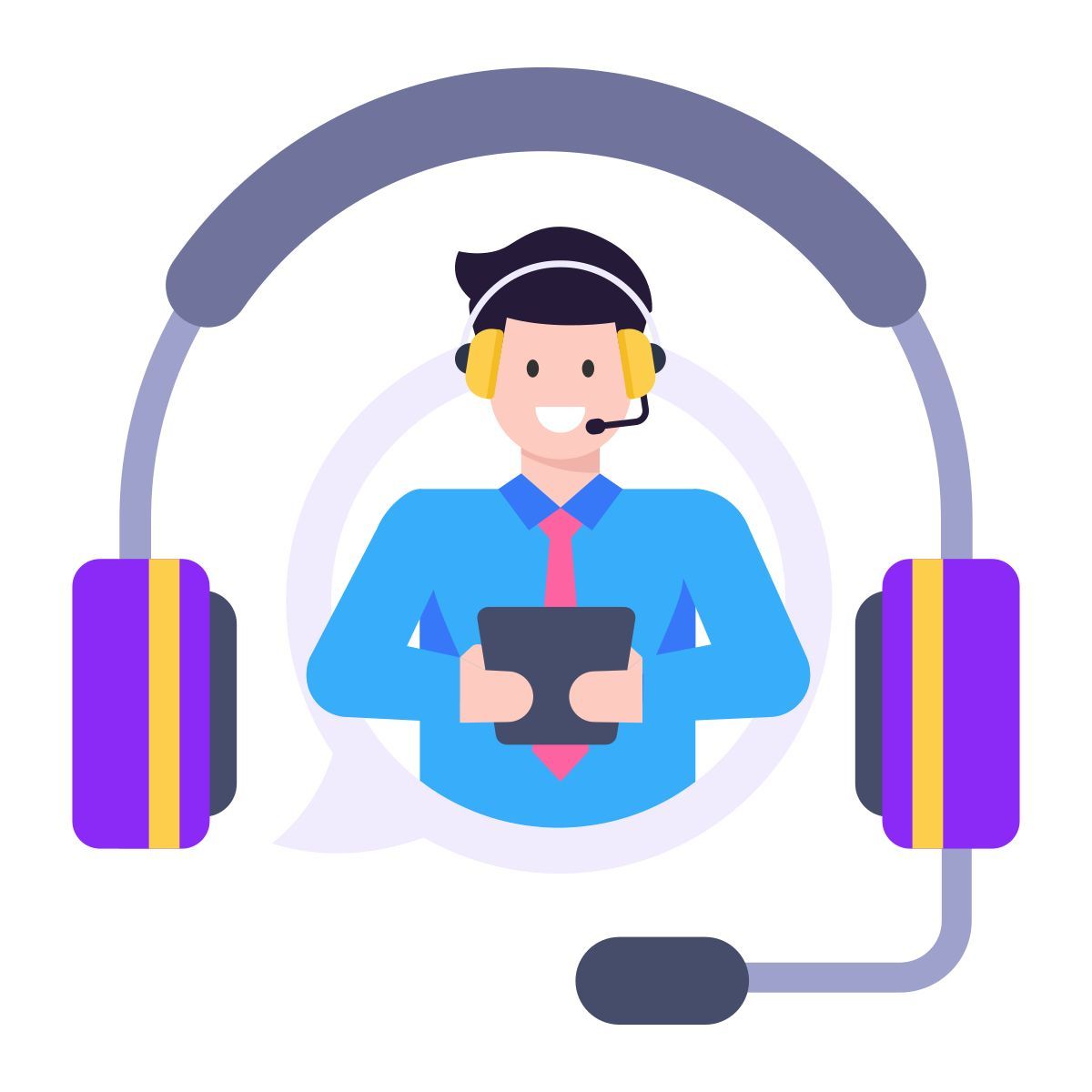 고객 서비스 담당자 icon