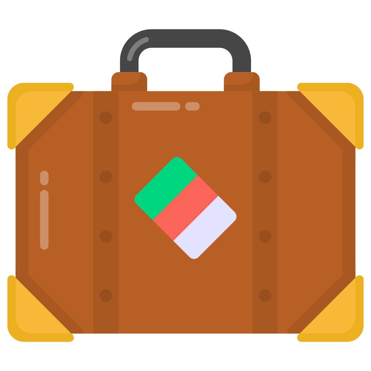 bolsa de viagem icon