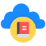 external cloud-library-online-education-smashingstocks-flat-smashing-stocks icon