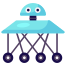 external robot-robots-smashingstocks-flat-smashing-stocks-7 icon