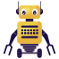 external robot-robots-smashingstocks-flat-smashing-stocks-8 icon