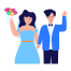 external wedding-couple-wedding-and-love-smashingstocks-flat-smashing-stocks-2 icon