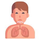 external Infected-Lungs-pollution-smashingstocks-flat-smashing-stocks icon