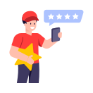 external Online-Ratings-customers-reviews-smashingstocks-flat-smashing-stocks-7 icon