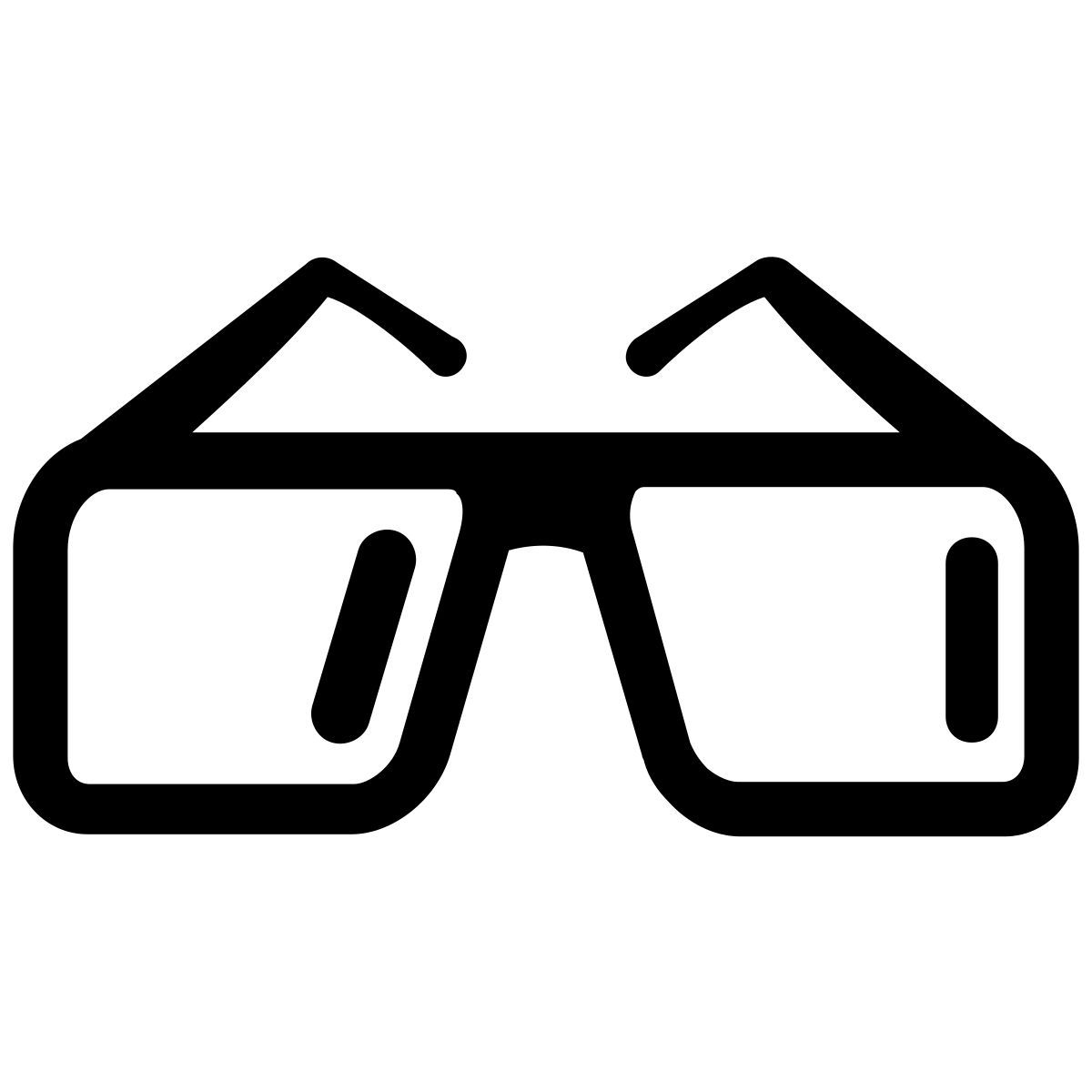 3d glasses icon