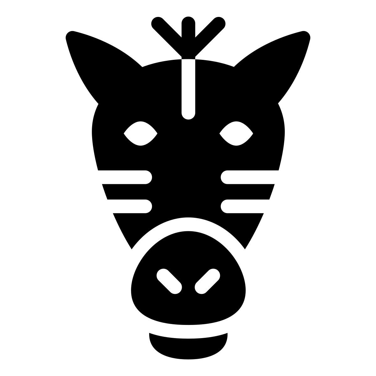 animal mask icon