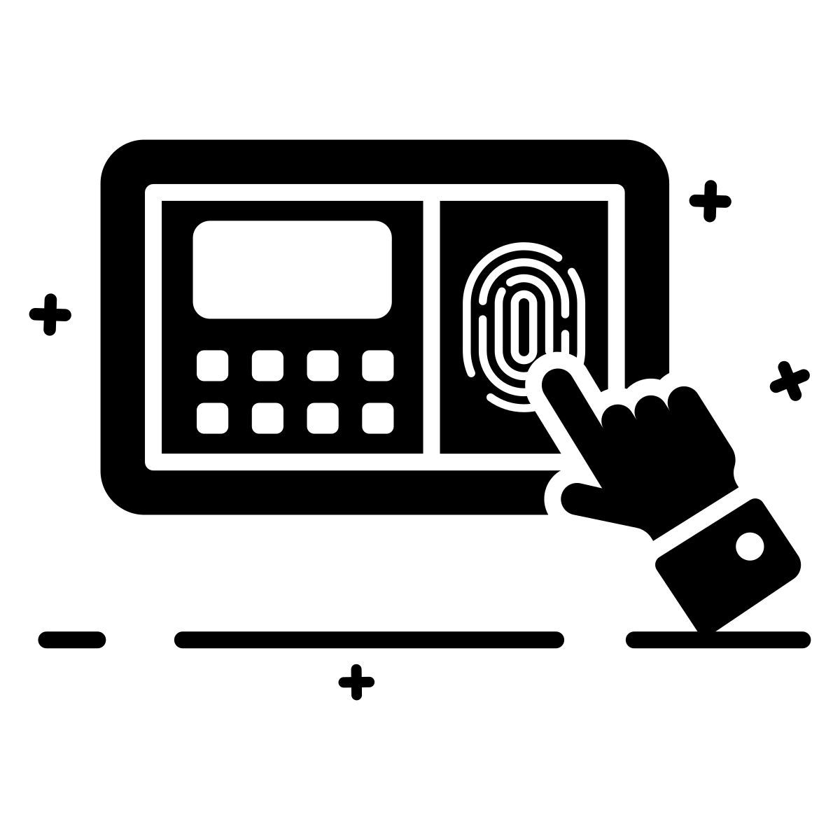 biometric attendance icon