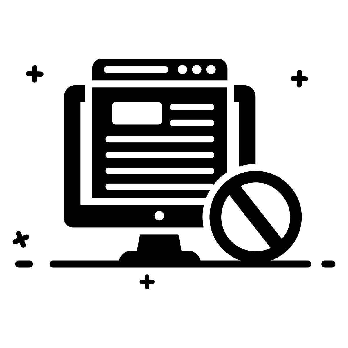 Blocked Website icon