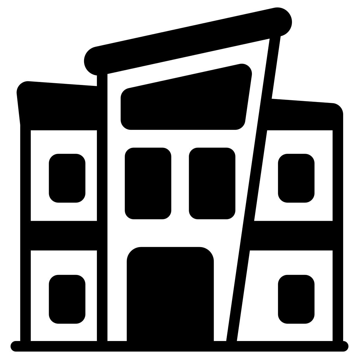 建物 icon