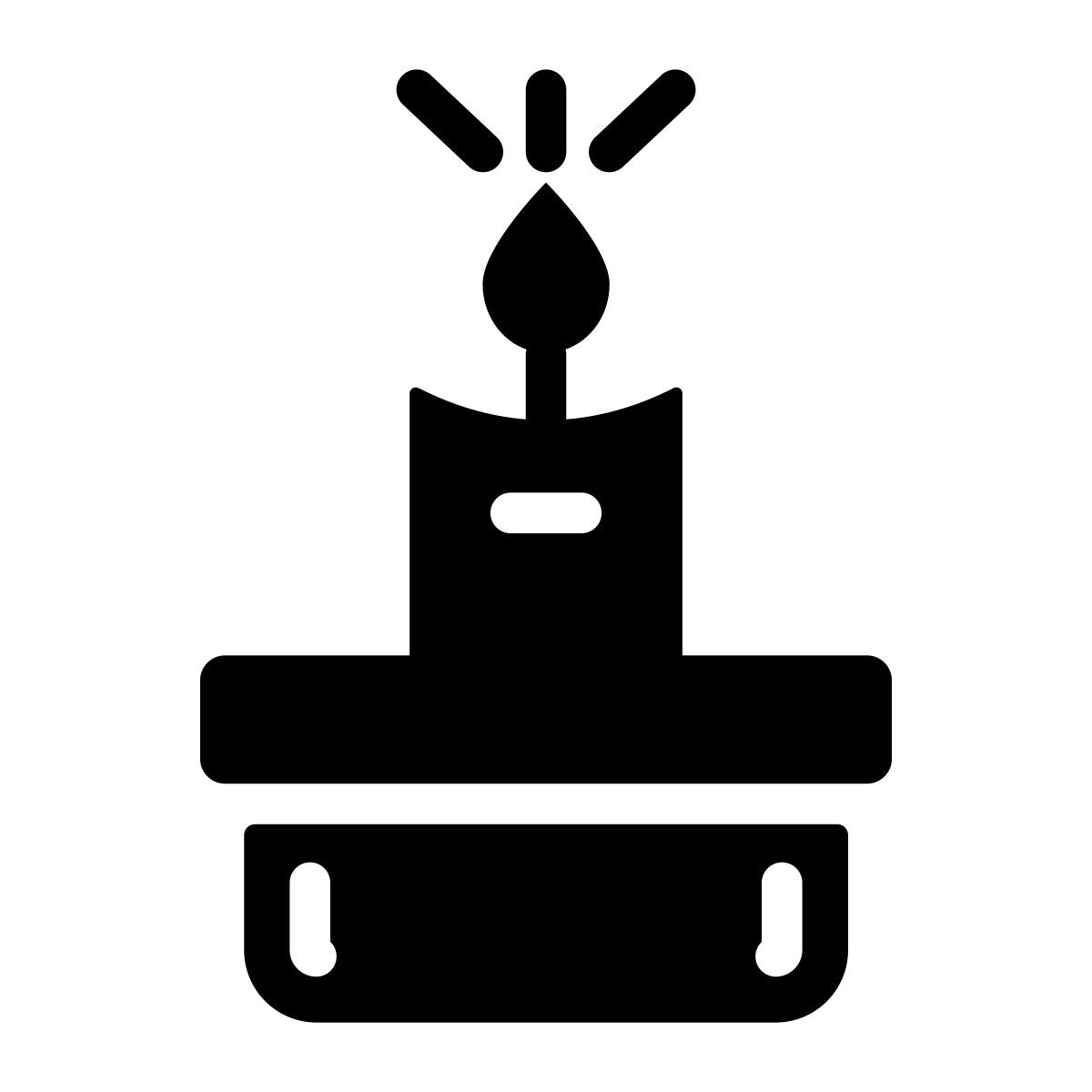weihnachtskerze icon
