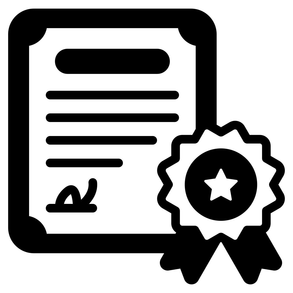 certificate icon