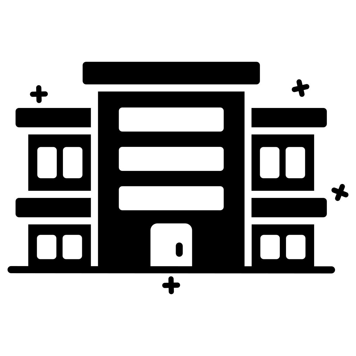 edificio commerciale icon