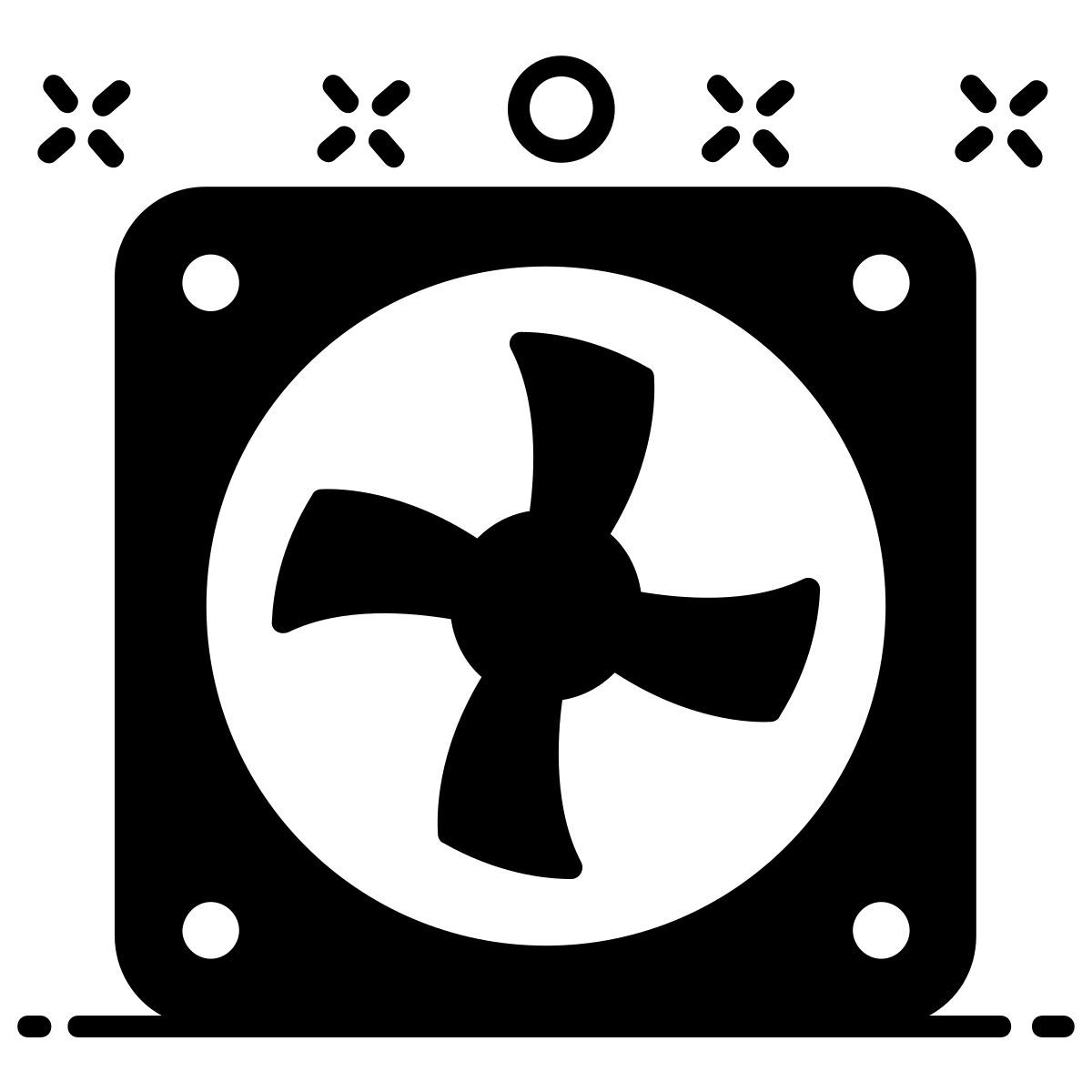 computer fan icon