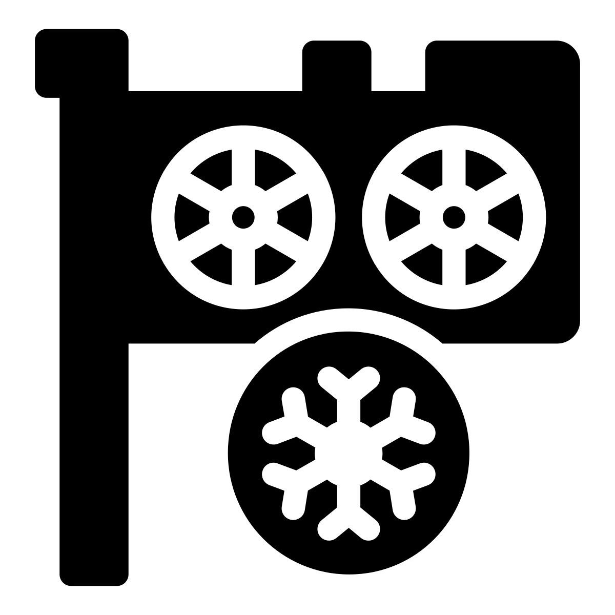 cooling fan icon