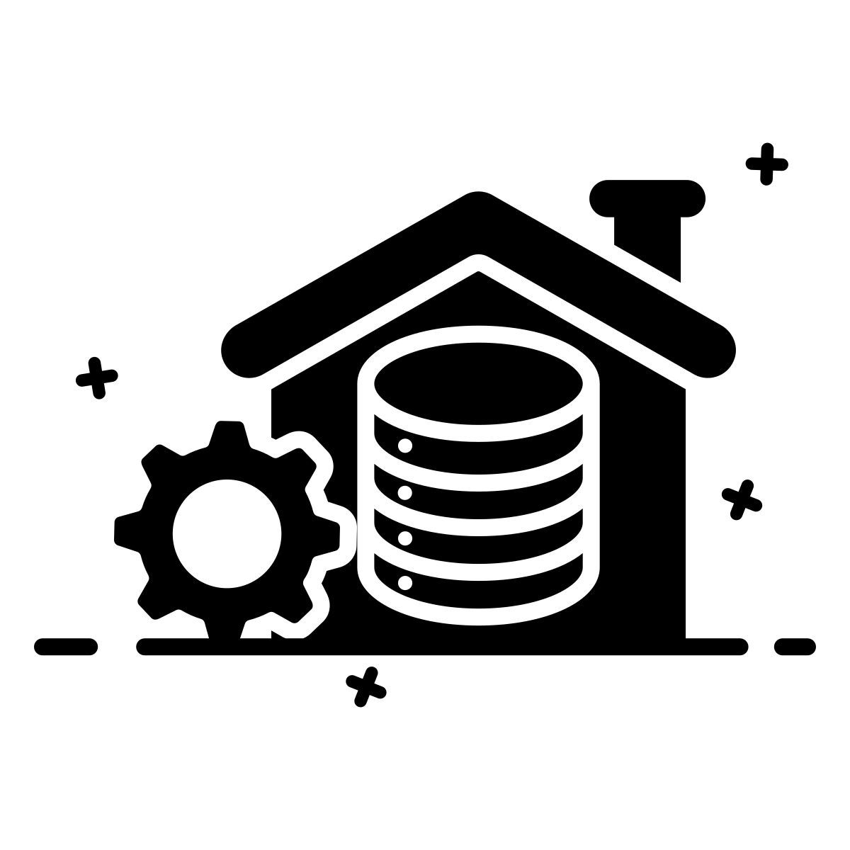 data warehouse icon