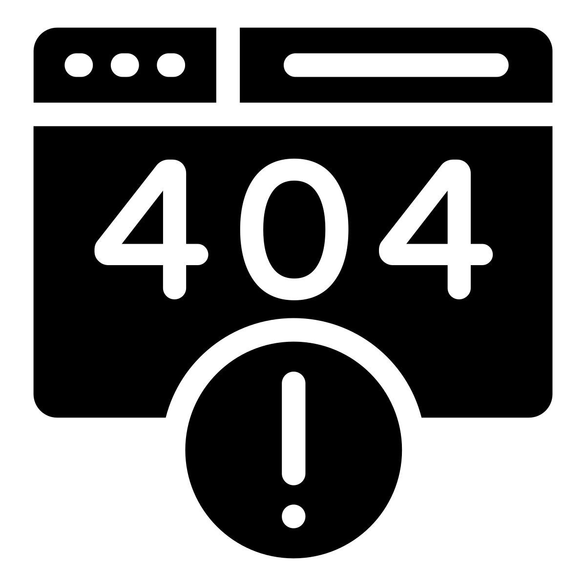 error 404 icon