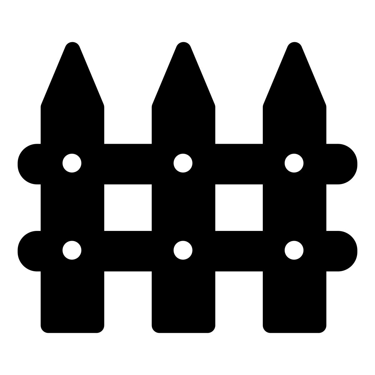 деревянный частокол icon