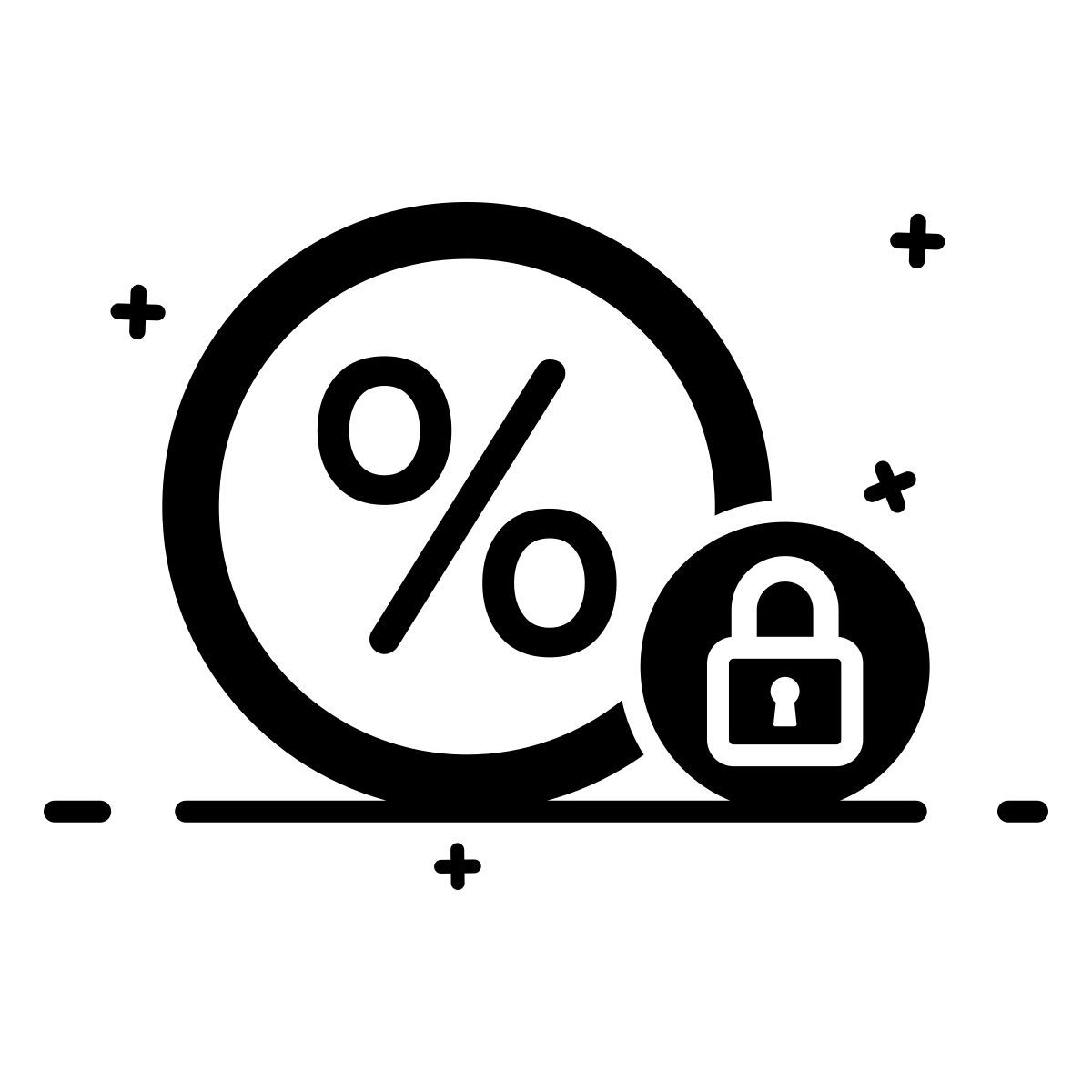 taux d'intérêt fixe icon