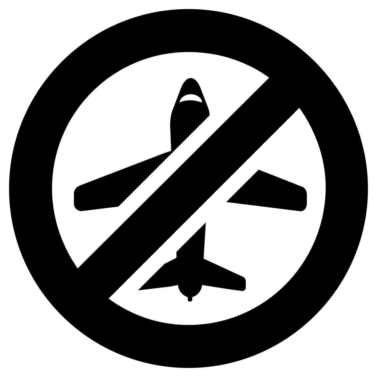飛行禁止 icon