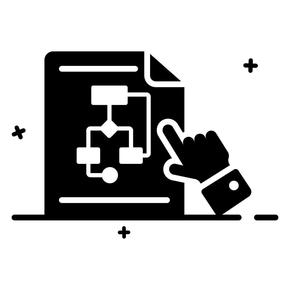 flow diagram icon