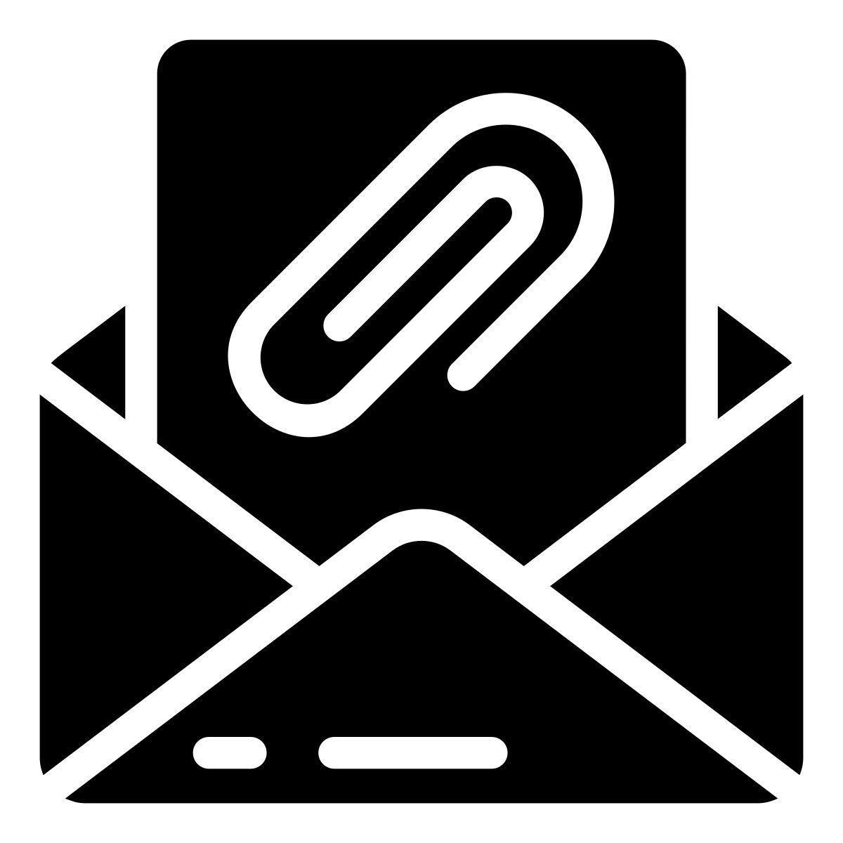 Mail Anhang icon