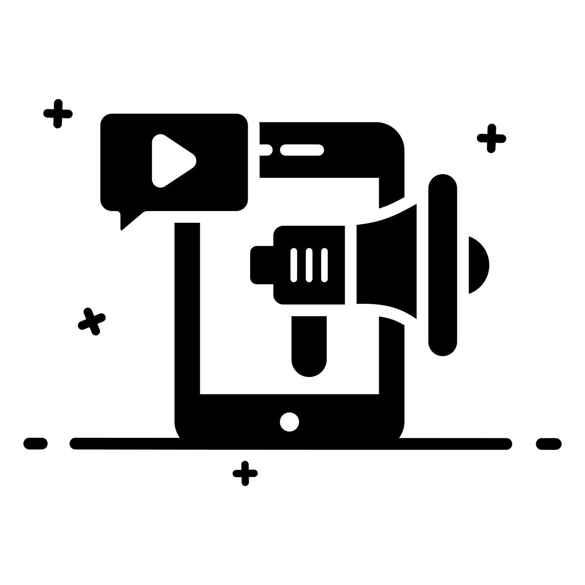 marketing de mídia icon