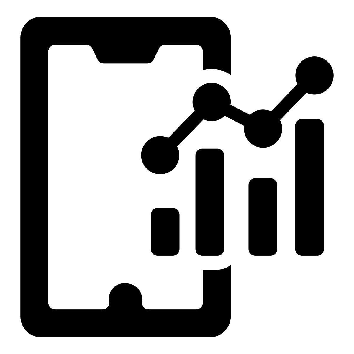 análisis móvil icon