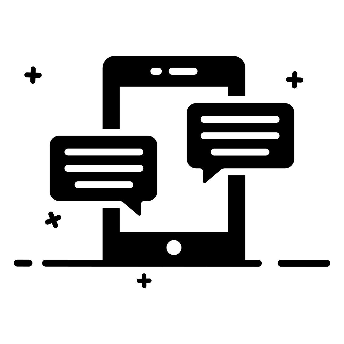 mobile massage icon