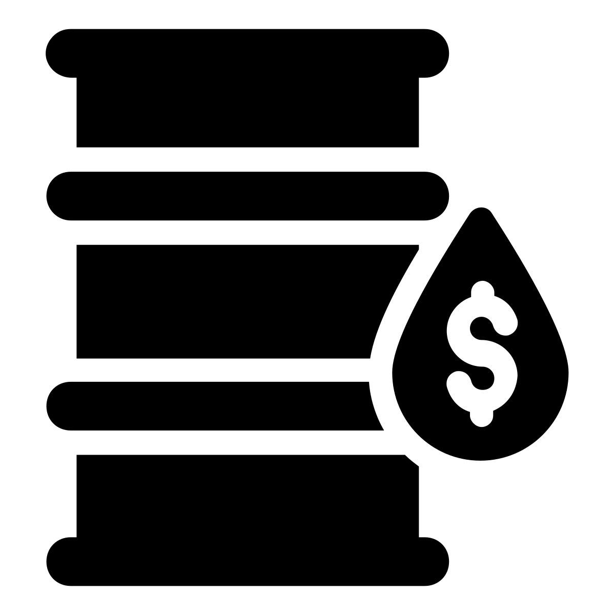 oil cost icon