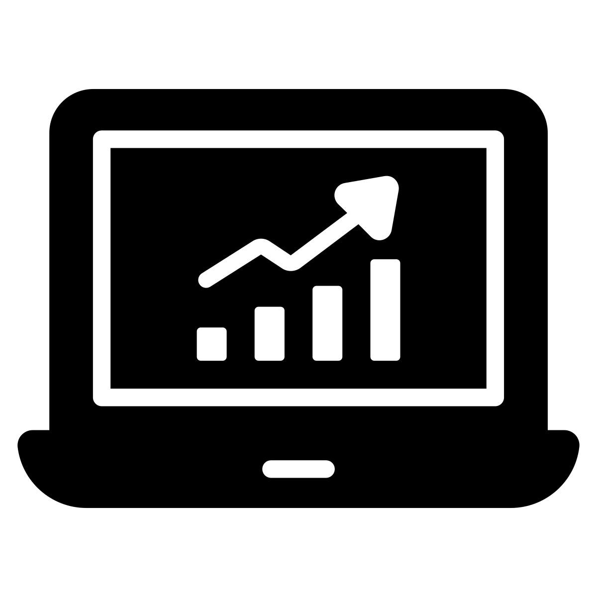 online data analytics icon