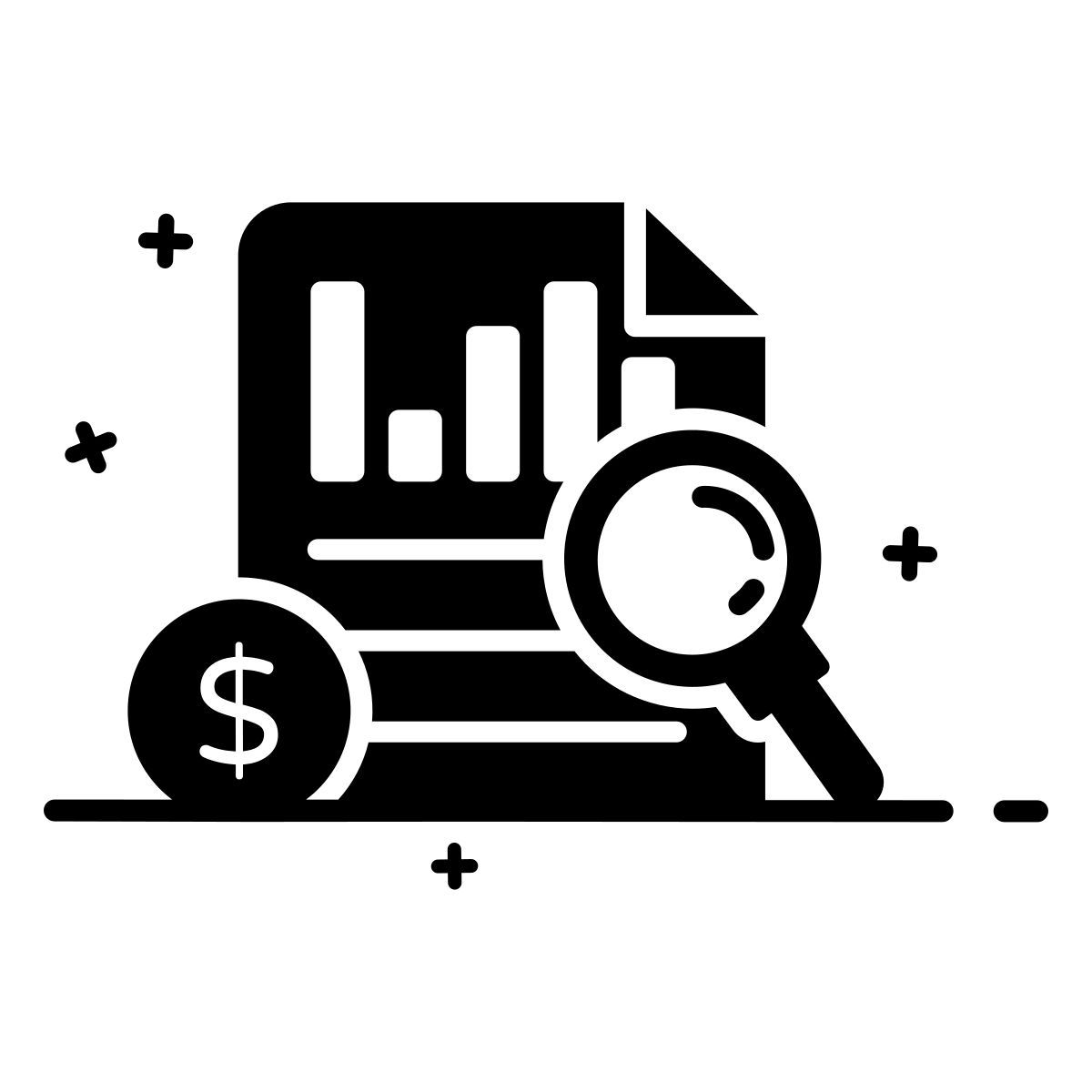 sales analysis icon