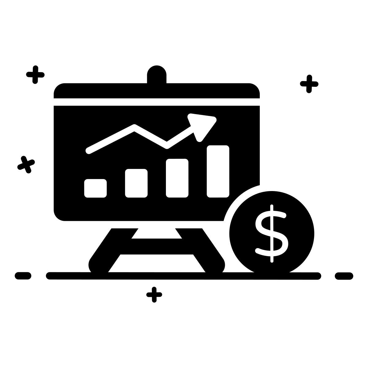 sales chart icon