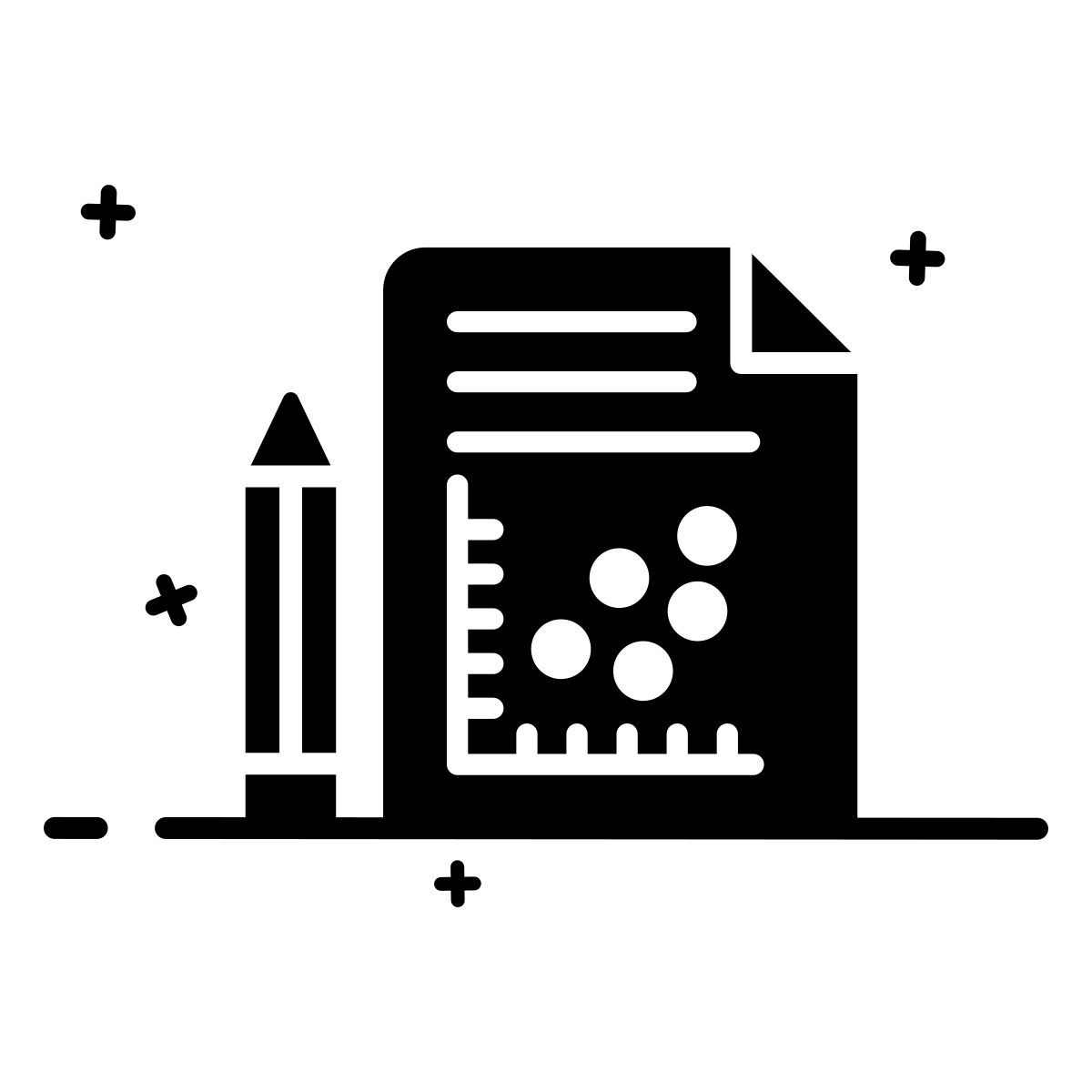 scatter plot icon