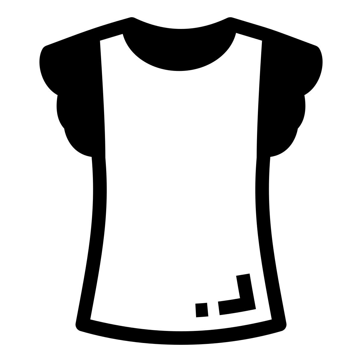 t 셔츠 icon