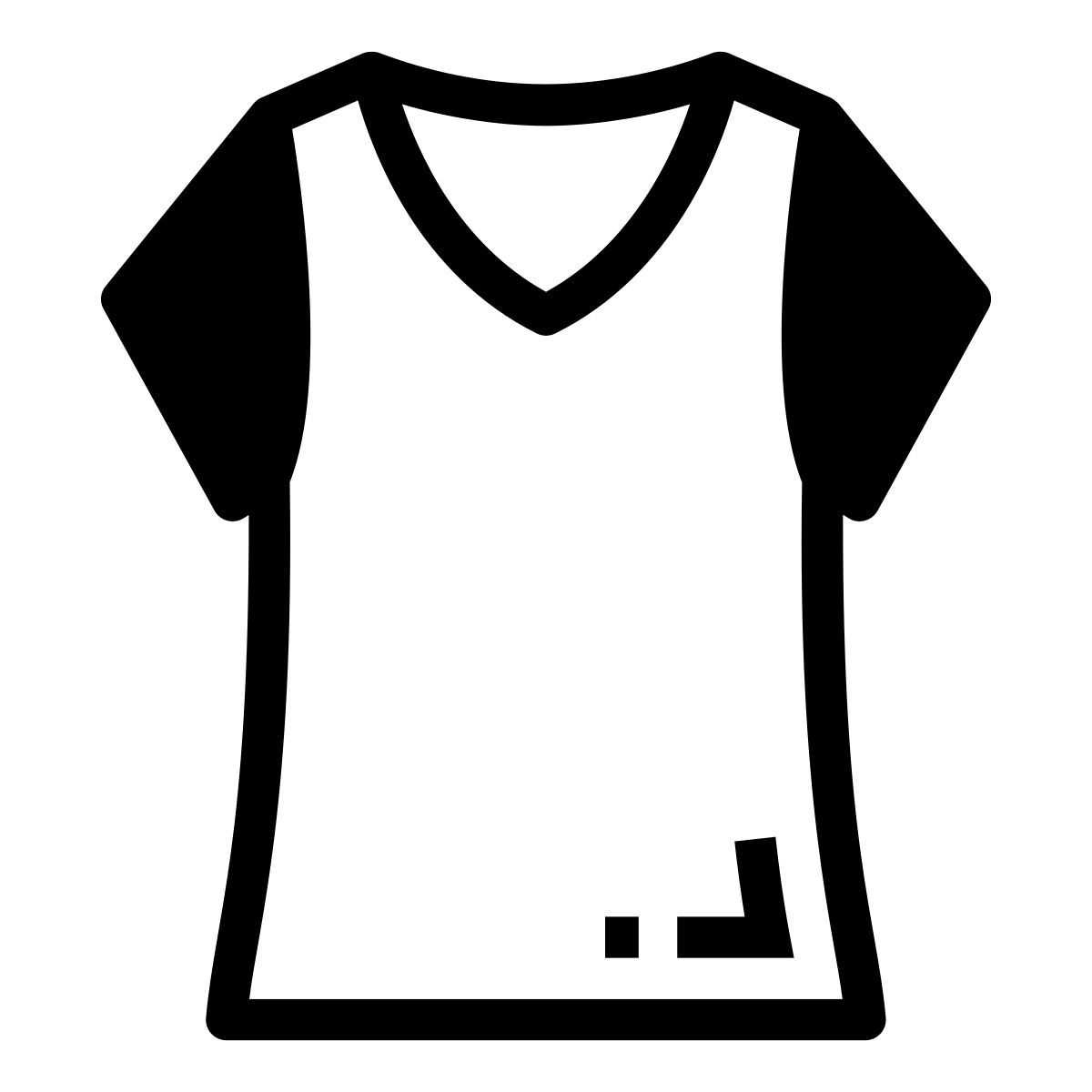 t 셔츠 icon